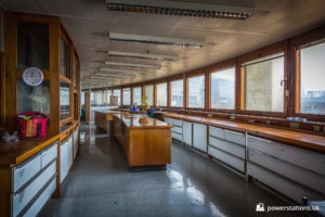 Laboratory in the admin building
