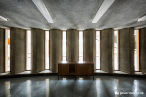 Concrete and light - windows in the power station library