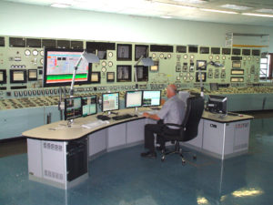 The control room was used after Fawley's closure to remote control various other power stations
