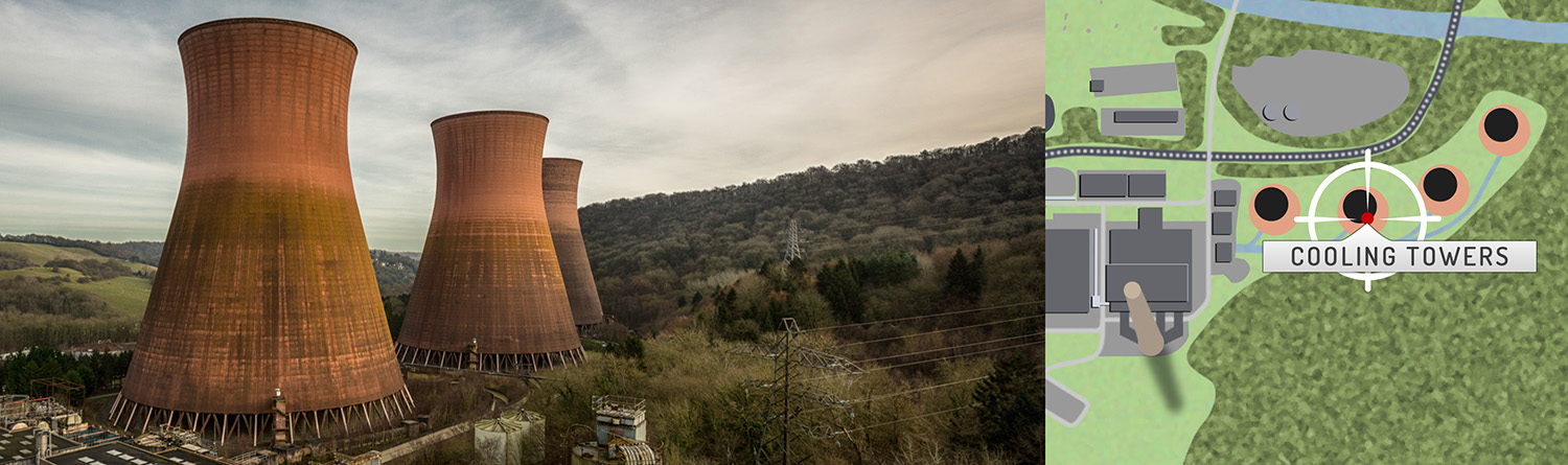 Ironbridge Power Station Cooling Towers