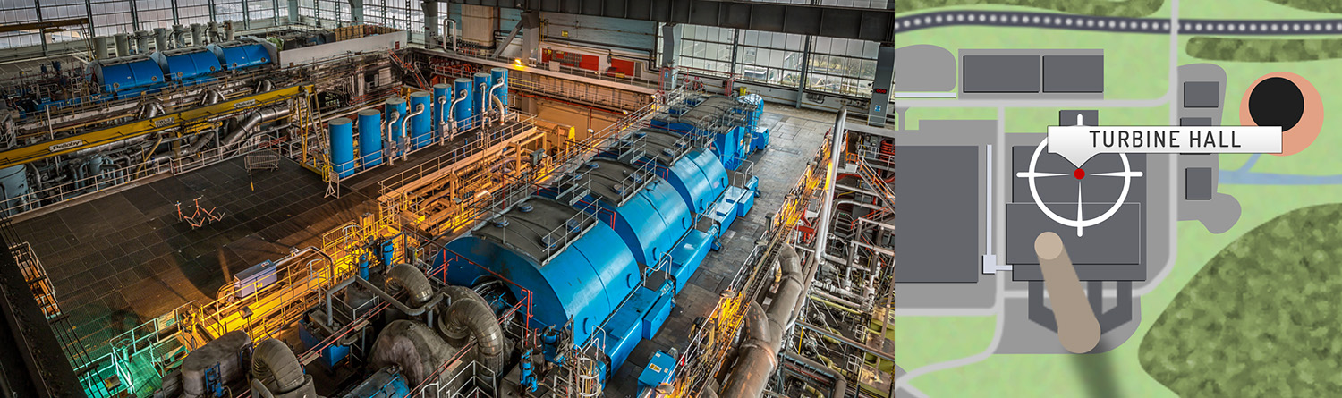 Ironbridge Power Station Turbine Hall