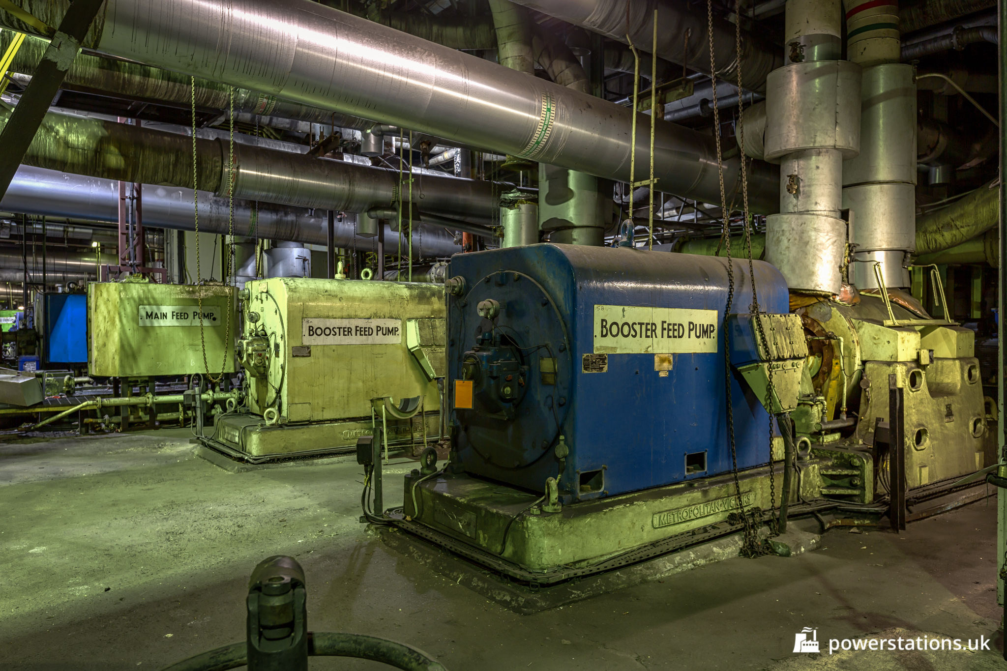 Metropolitan-Vickers Boiler Feed Pumps