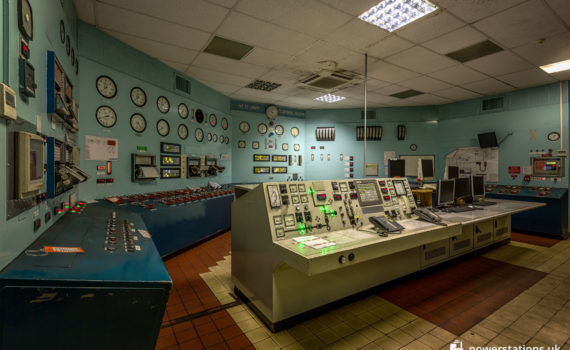 Uskmouth Unit 15 Control Room