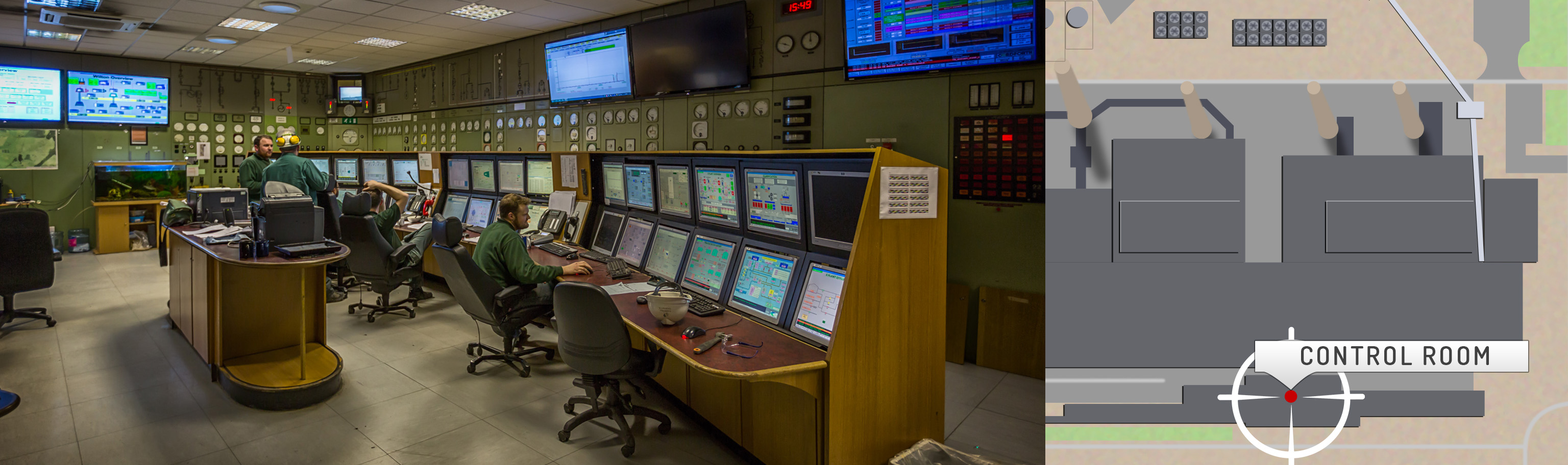 Wilton Power Station Control Rooms