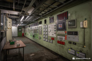 Boiler control room