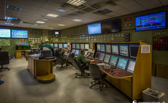 The main control room at Wilton has been modernised. Some older panels remain in place