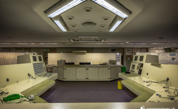 Unit 2 control station with engineering desk behind