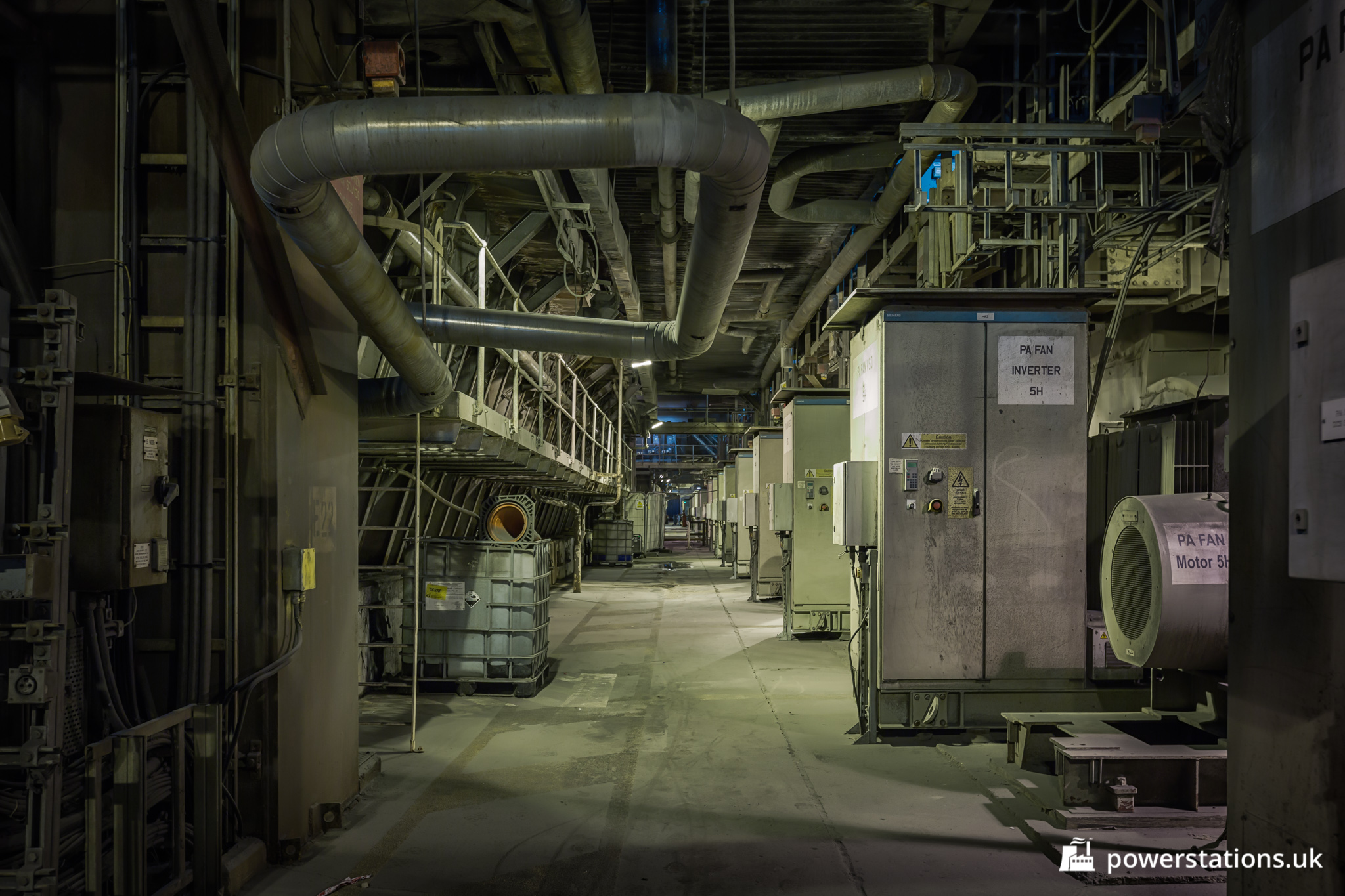 Drax Power Station – Boiler House and Mills – Power Stations of the UK