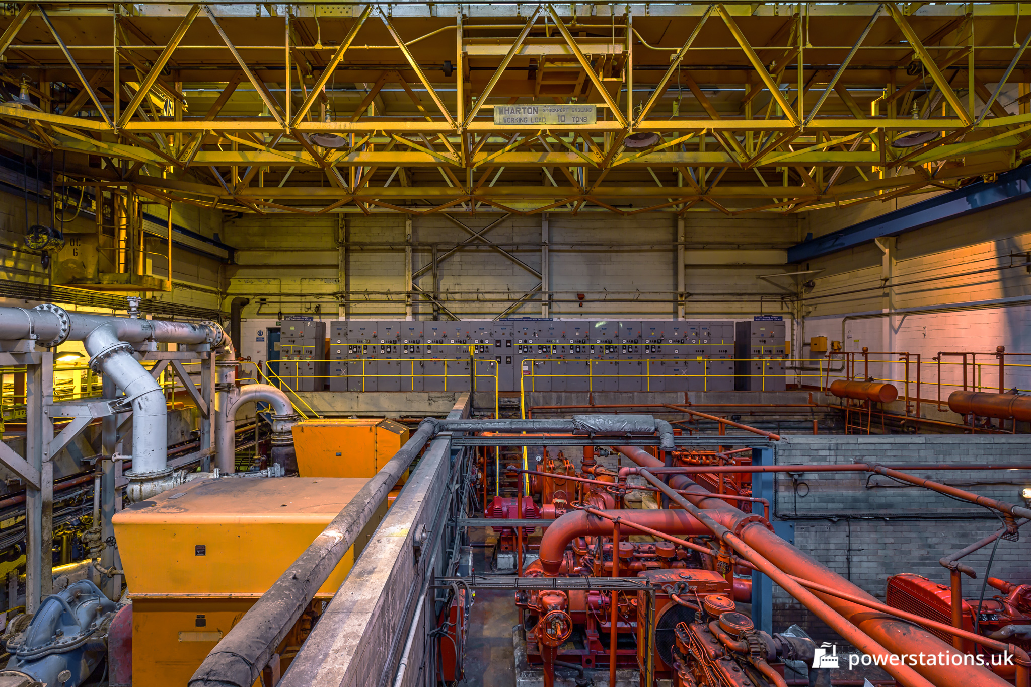 Sluice Pumps (left) and Fire Pumps (right)