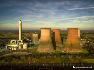 Rugeley B power station and cooling towers
