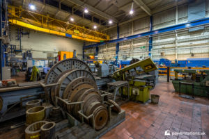 Machines in the workshop