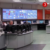 Fiddler's Ferry Power Station Control Room