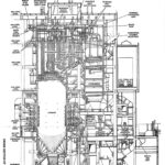 Cross section of boiler
